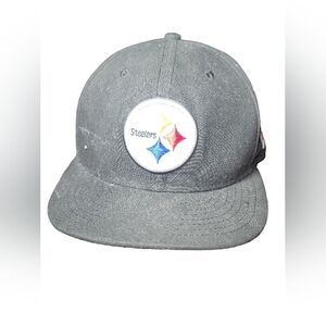 New Era Pittsburgh Steelers Baseball Cap Fitted 7 3/8 Black
